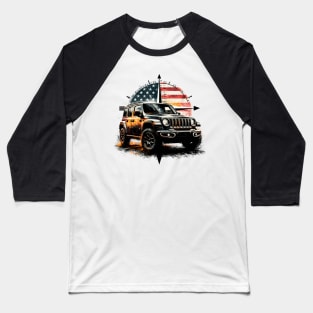 Jeep Wrangler Baseball T-Shirt